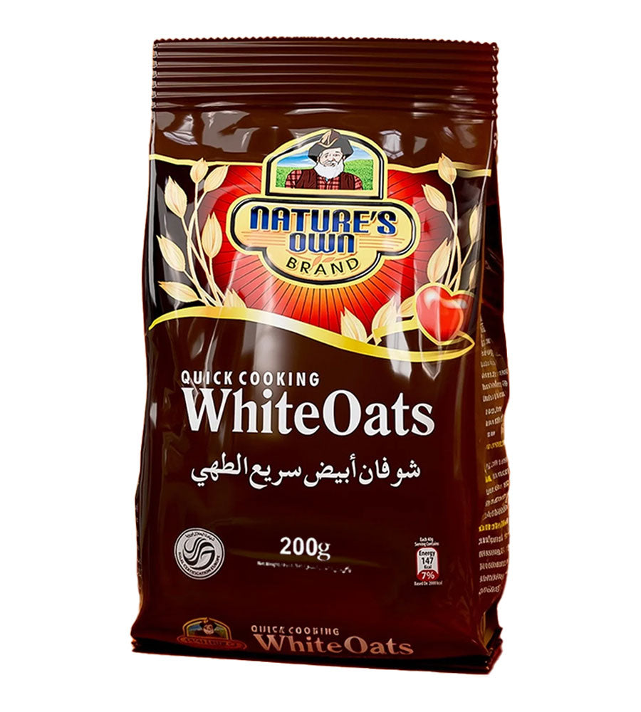 Nature's Own White Oats Pouch 200G