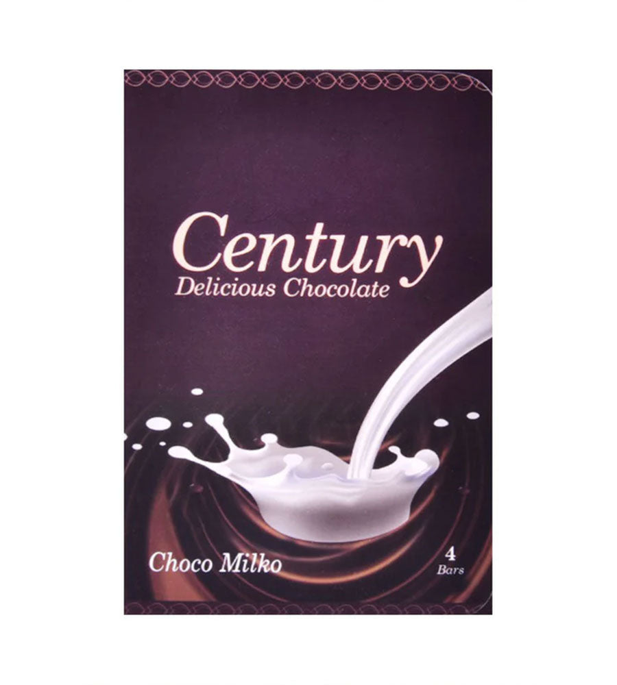 Century Chocolate Double Bar Milk 52gm 8*(10*52g)