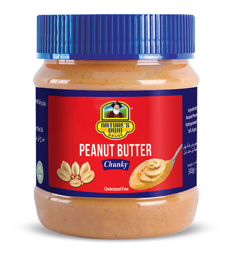 Nature's Own Crunchy Peanut Butter 340G
