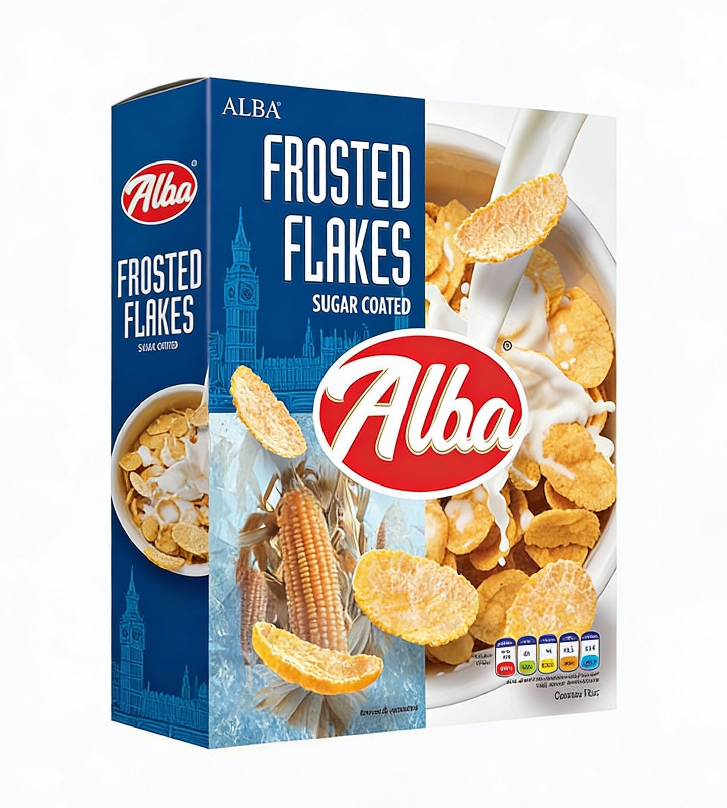 Alba Cereal Frosted Flakes Sugar Coated 375G