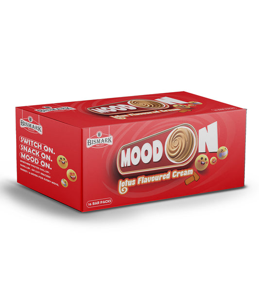 Mood On Lotus Cream Biscuits Bar Pack Box