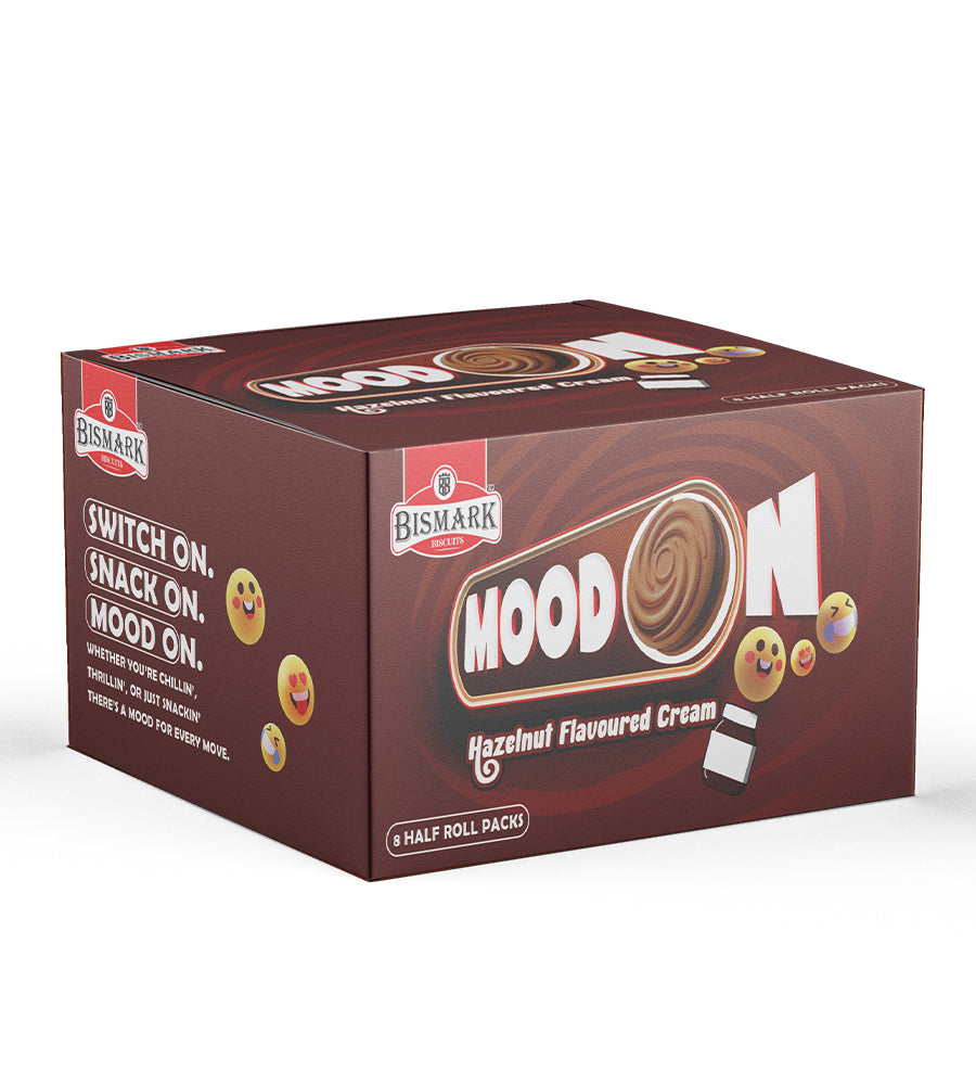 Mood On Hazelnut Biscuits Half Roll Box