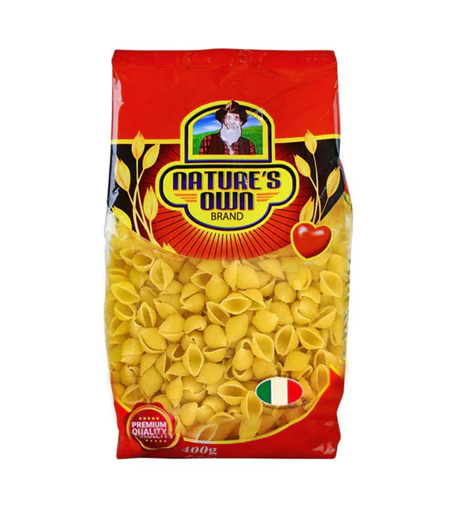 Nature's Own 400g Shell Medium Pasta