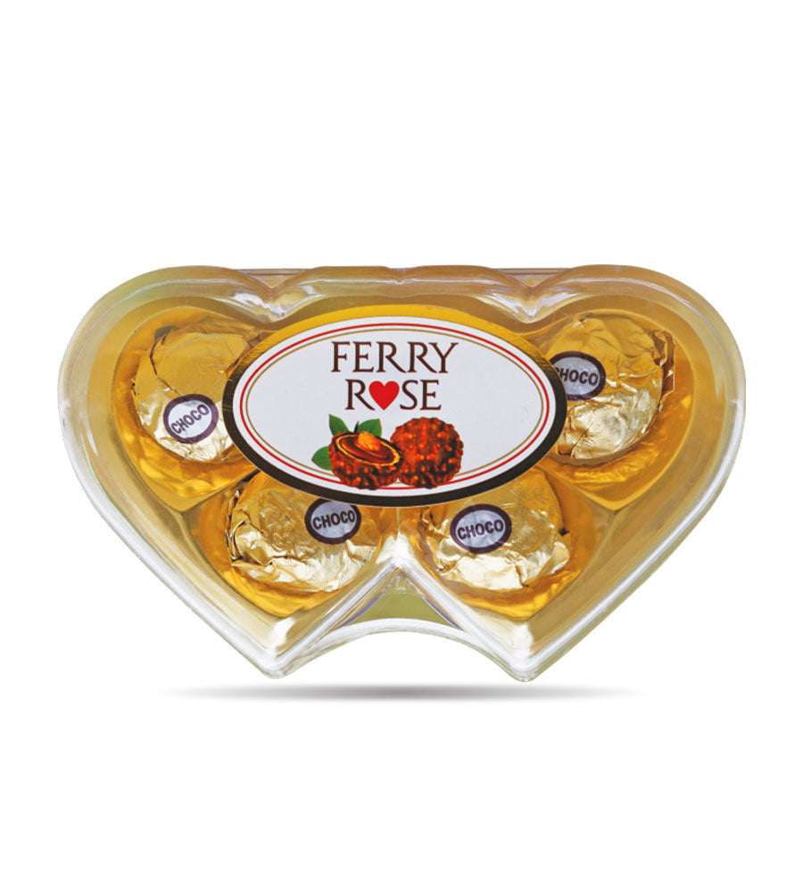 Ferry Rose 1143 Fr T5 Gold D-heart 62.5gm
