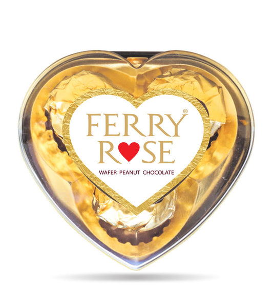 Ferry Rose 1103 Fr T3 Gold Heart 37.5gm