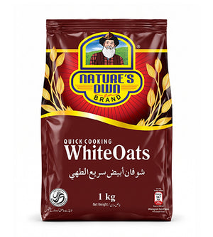 Nature's Own White Oats Pouch 1KG