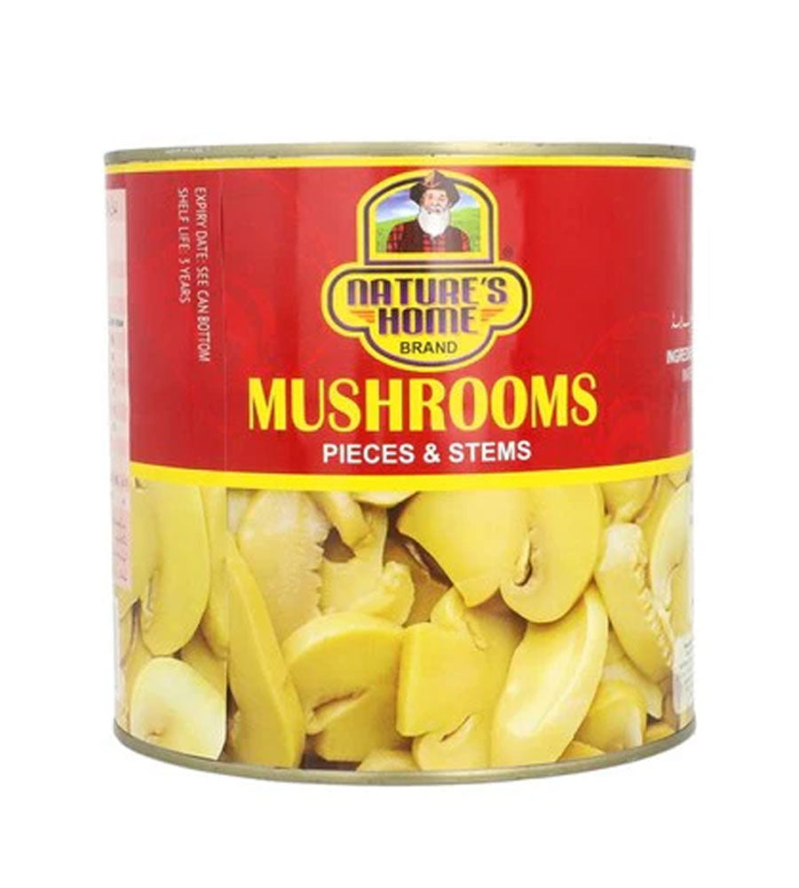 Nature'S Home Mushroom Pieces & Stems Tin 380Gm