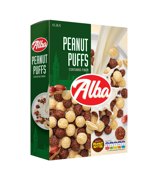 Alba Peanut Puffs Box 375G