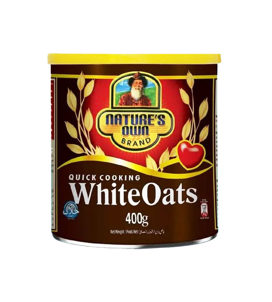 Nature's Own White Oats Tin 400G
