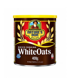 Nature's Own White Oats Tin 400G