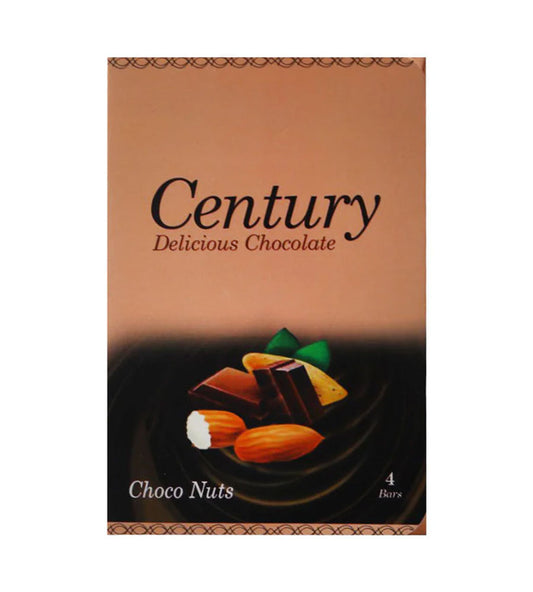 Century Chocolate Double Bar Nuts 52gm 8*(10*52g)