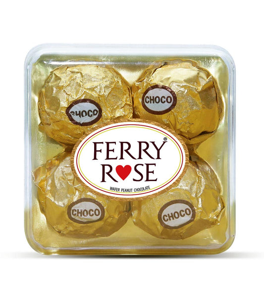 Ferry Rose 1128 Fr T4 Gold Square 50gm
