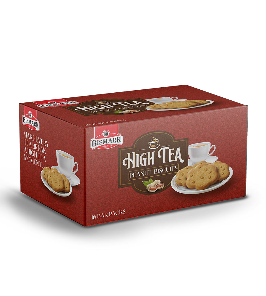 High Tea Peanut Biscuits Bar Pack Box