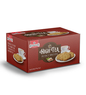 High Tea Peanut Biscuits Bar Pack Box