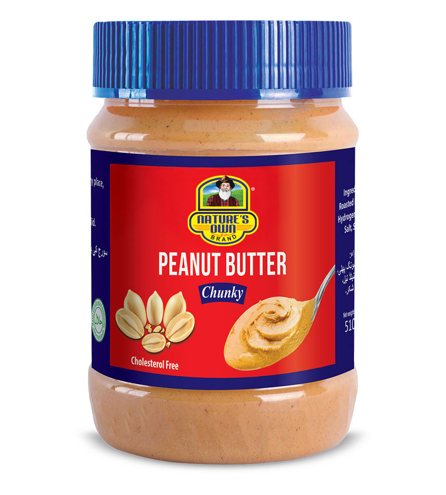 Nature's Own Crunchy Peanut Butter 510G