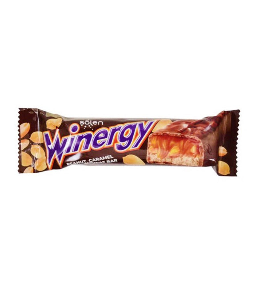 Solen Winergy Peanut Caramel Nougat Bar