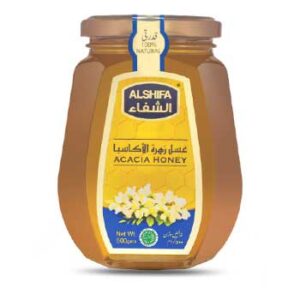 AL-SHIFA ACACIA HONEY 500GM ( BOTLE )