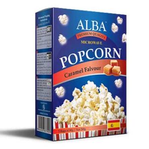 ALBA CARAMEL MICROWAVE POPCORN
