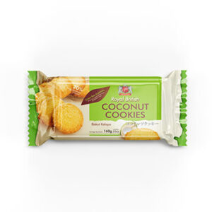 ROYAL BRITISH 160GM COCONUT COOKIES