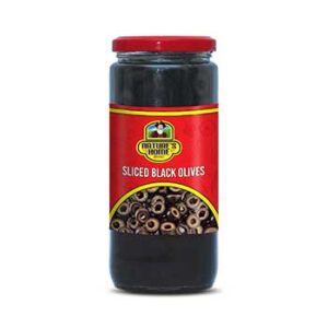 NATURE'S HOME SLICED BLACK OLIVES 370GM (DW-180GM)