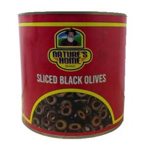 NATURE'S HOME  BLACK SLICE OLIVE 2.5KG (DW-1100GM)